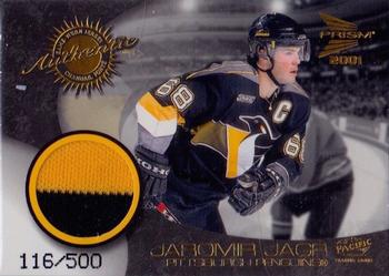2000-01 Pacific Prism McDonald's - Game Jerseys #9 Jaromir Jagr  Front