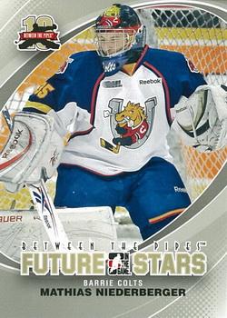 2011-12 In The Game Between The Pipes #27 Mathias Niederberger Front