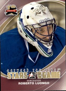 2011-12 In The Game Between The Pipes #84 Roberto Luongo Front