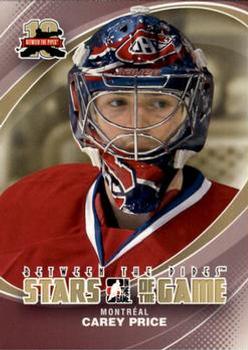 2011-12 In The Game Between The Pipes #90 Carey Price Front