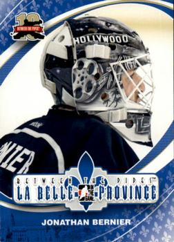 2011-12 In The Game Between The Pipes #170 Jonathan Bernier Front