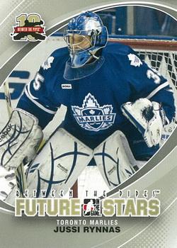2011-12 In The Game Between The Pipes #57 Jussi Rynnas Front