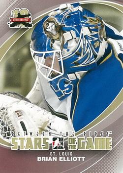 2011-12 In The Game Between The Pipes #71 Brian Elliott Front