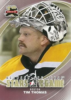 2011-12 In The Game Between The Pipes #85 Tim Thomas Front
