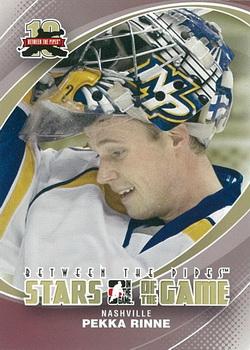 2011-12 In The Game Between The Pipes #94 Pekka Rinne Front