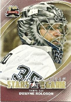 2011-12 In The Game Between The Pipes #95 Dwayne Roloson Front