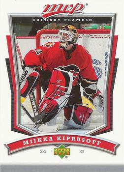 2007-08 Upper Deck MVP #114 Miikka Kiprusoff Front
