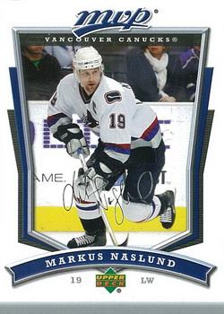 2007-08 Upper Deck MVP #63 Markus Naslund Front