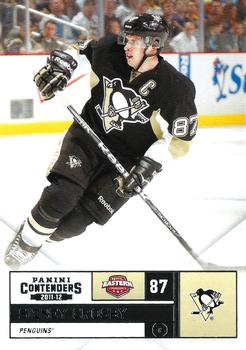 2011-12 Panini Contenders #87 Sidney Crosby Front