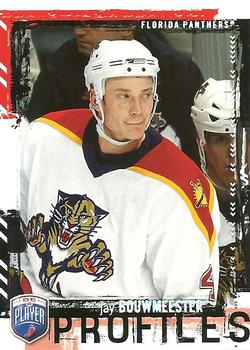 2006-07 Be A Player - Profiles #PP22 Jay Bouwmeester Front