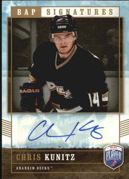 2006-07 Be A Player - BAP Signatures #CK Chris Kunitz Front