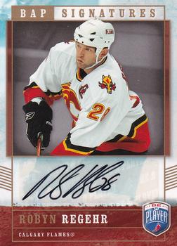 2006-07 Be A Player - BAP Signatures #RR Robyn Regehr Front