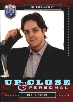 2006-07 Be A Player - Up Close and Personal #UC24 Daniel Briere Front