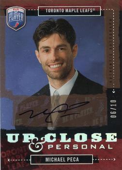 2006-07 Be A Player - Up Close and Personal Autographs #UC36 Michael Peca Front
