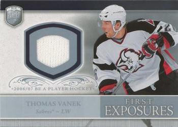 2006-07 Be A Player Portraits - First Exposures #FE-TV Thomas Vanek Front