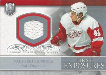 2006-07 Be A Player Portraits - First Exposures #FE-VF Valtteri Filppula Front