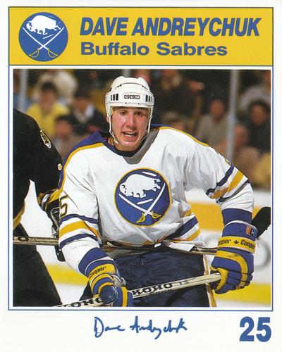 1987-88 Blue Shield Buffalo Sabres #NNO Dave Andreychuk Front