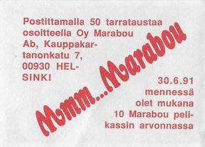1991 Semic Jaakiekon MM (Finnish) Stickers #103 Dominik Hasek Back