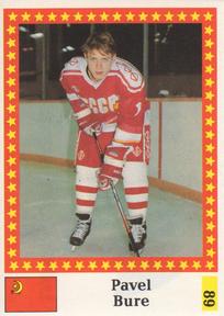 1991 Semic Hockey VM (Swedish) Stickers #89 Pavel Bure Front