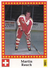 1991 Semic Hockey VM (Swedish) Stickers #186 Martin Rauch Front