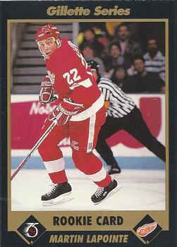 1991-92 Gillette Series #20 Martin Lapointe Front