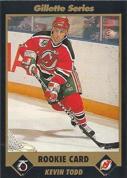 1991-92 Gillette Series #40 Kevin Todd Front