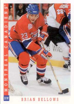 1993-94 Score - Samples #4 Brian Bellows Front