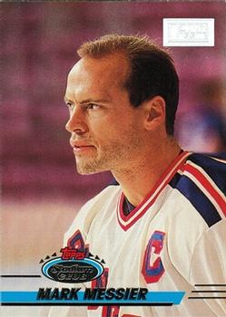 1993-94 Stadium Club O-Pee-Chee - First Day Issue #35 Mark Messier Front
