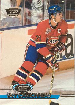 1993-94 Stadium Club - Members Only #1 Guy Carbonneau Front