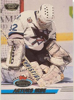 1993-94 Stadium Club - Members Only #4 Arturs Irbe Front