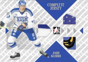 2006-07 In The Game Used International Ice - Complete Jersey #CJ-18 Jari Kurri Front