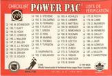 1994-95 POG Canada Games NHL #NNO Checklist 142-188 Front