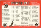 1994-95 POG Canada Games NHL #NNO Checklist 236-282 Front