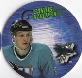 1995-96 POG Canada Games NHL #231 Sandis Ozolinsh Front