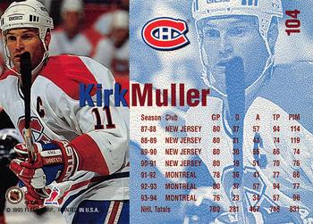 1995 Kenner/Fleer Starting Lineup Cards #104 Kirk Muller Back