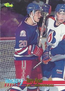 1995 Classic Hockey Draft #8 Terry Ryan Front