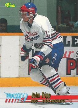 1995 Classic Hockey Draft #55 John Tripp Front