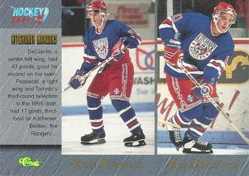 1995 Classic Hockey Draft #87 Ryan Pepperall / Rob DeCiantis / David Belitski / Boyd Devereaux Front