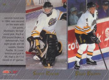 1995 Classic Hockey Draft #90 Lee Jinman / Vitali Yachmenev / Scott Roche / Brad Brown Back