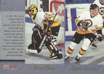 1995 Classic Hockey Draft #86 Chad Kilger / David Ling / Tyler Moss / Gord Walsh Back