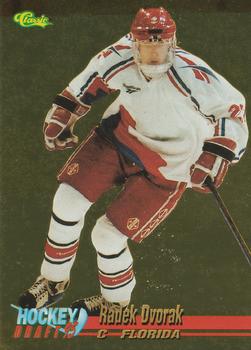 1995 Classic Hockey Draft - Gold #10 Radek Dvorak Front