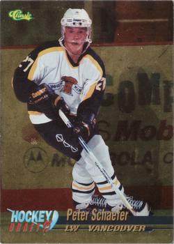 1995 Classic Hockey Draft - Gold #14 Peter Schaefer Front
