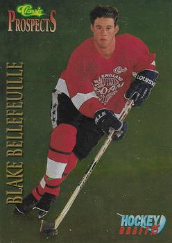 1995 Classic Hockey Draft - Gold #57 Blake Bellefeuille Front