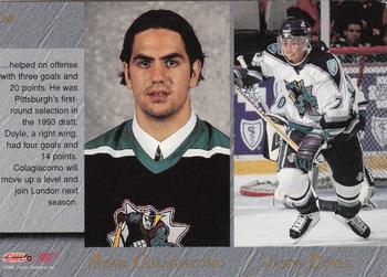 1995 Classic Hockey Draft - Gold #88 Stefan Bergkvist / David Gilmore / Adam Colagiacomo / Jason Doyle Back