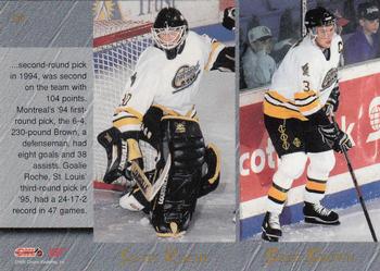 1995 Classic Hockey Draft - Gold #90 Lee Jinman / Vitali Yachmenev / Scott Roche / Brad Brown Back