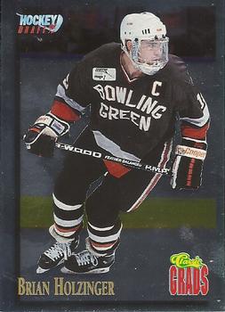 1995 Classic Hockey Draft - Silver #74 Brian Holzinger Front