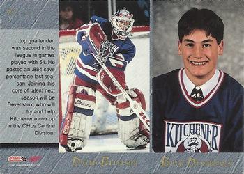 1995 Classic Hockey Draft - Silver #87 Ryan Pepperall / Rob DeCiantis / David Belitski / Boyd Devereaux Back