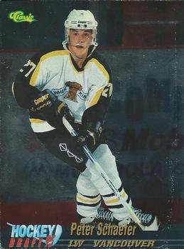 1995 Classic Hockey Draft - Silver #14 Peter Schaefer Front
