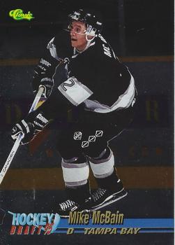 1995 Classic Hockey Draft - Silver #27 Mike McBain Front