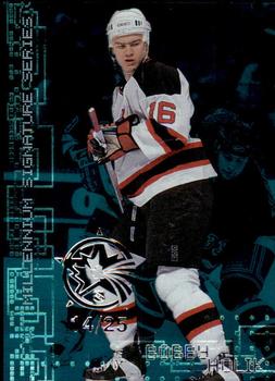 1999-00 Be a Player Millennium Signature Series - All-Star Fantasy Emerald #150 Bobby Holik Front